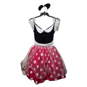 Deluxe Disney Minnie Mouse Costume Women's Size 12 14 EUC